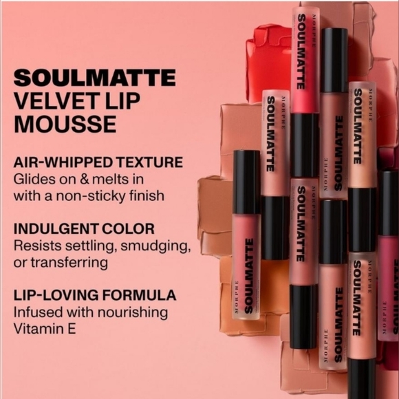 Morphe Soulmatte Velvet Lip Mousse | Wifey | Brand New in Box - Picture 6 of 15